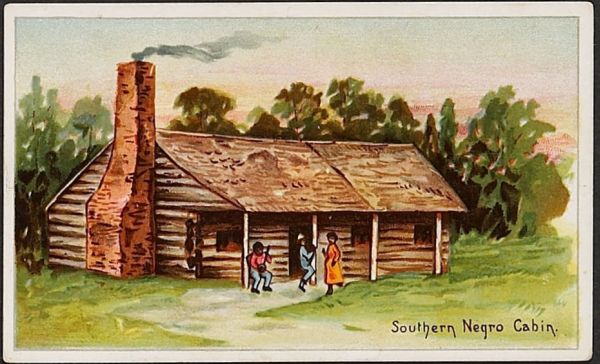 7 Southern Negro Cabin